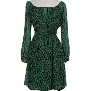 BCBGMaxAzria Polka Dot Boho Dress, New with Tags!